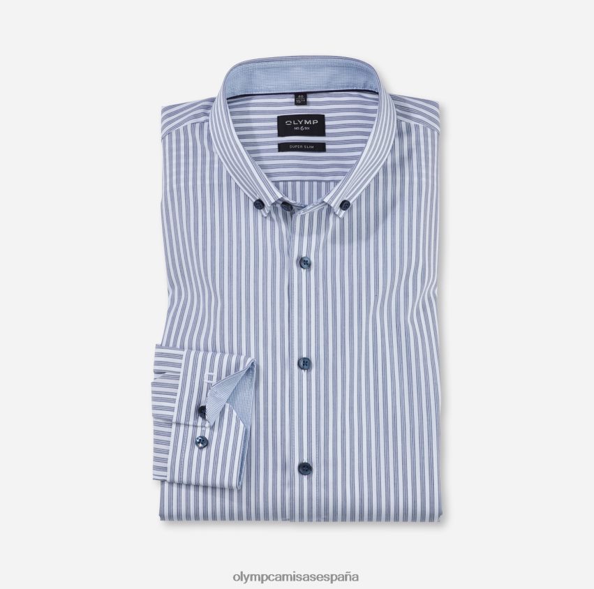 ropa OLYMP No. six super slim, camisa business con botones, marino 8N2F158