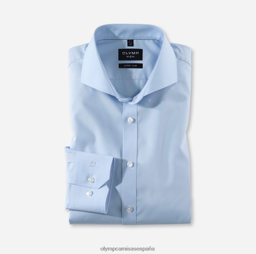 ropa OLYMP No. six super slim, camisa business, cutaway, azul claro 8N2F270