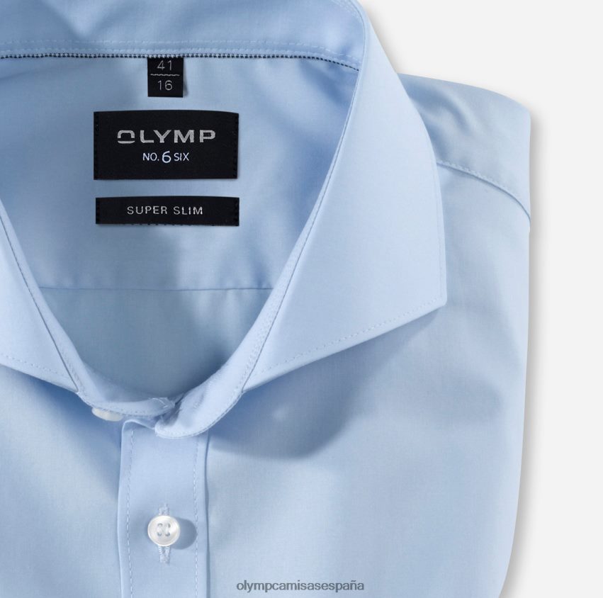 ropa OLYMP No. six super slim, camisa business, cutaway, azul claro 8N2F270
