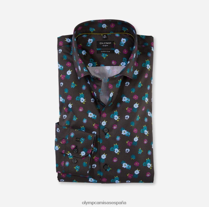 ropa OLYMP No. six super slim, camisa business, kent moderno, esmeralda 8N2F31
