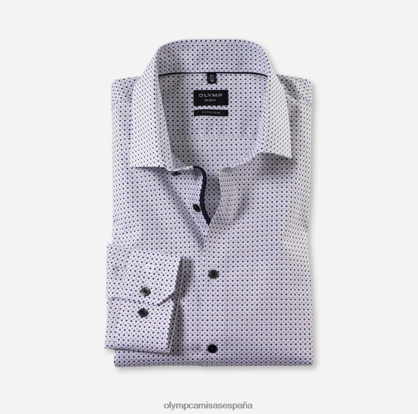 ropa OLYMP No. six super slim, camisa business, kent moderno, natural 8N2F172