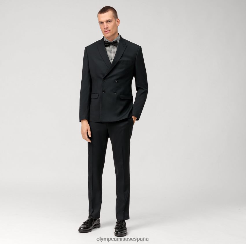 ropa OLYMP No. six super slim, camisa business, kent moderno, oliva 8N2F113