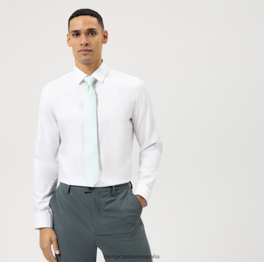 ropa OLYMP No. six super slim, camisa business, urban kent, blanco 8N2F110