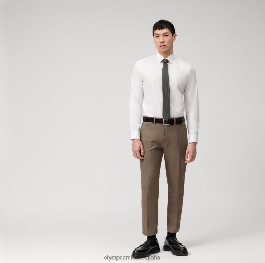 ropa OLYMP No. six super slim, camisa business, urban kent, blanco 8N2F185