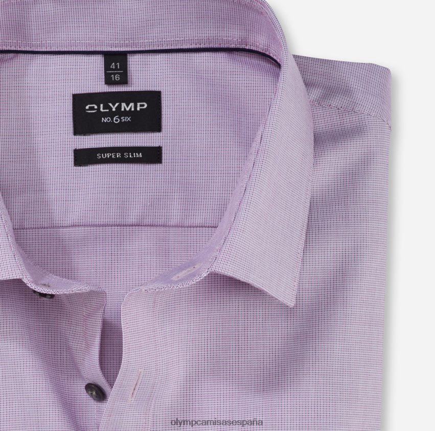 ropa OLYMP No. six super slim, camisa business, urban kent, fucsia 8N2F223