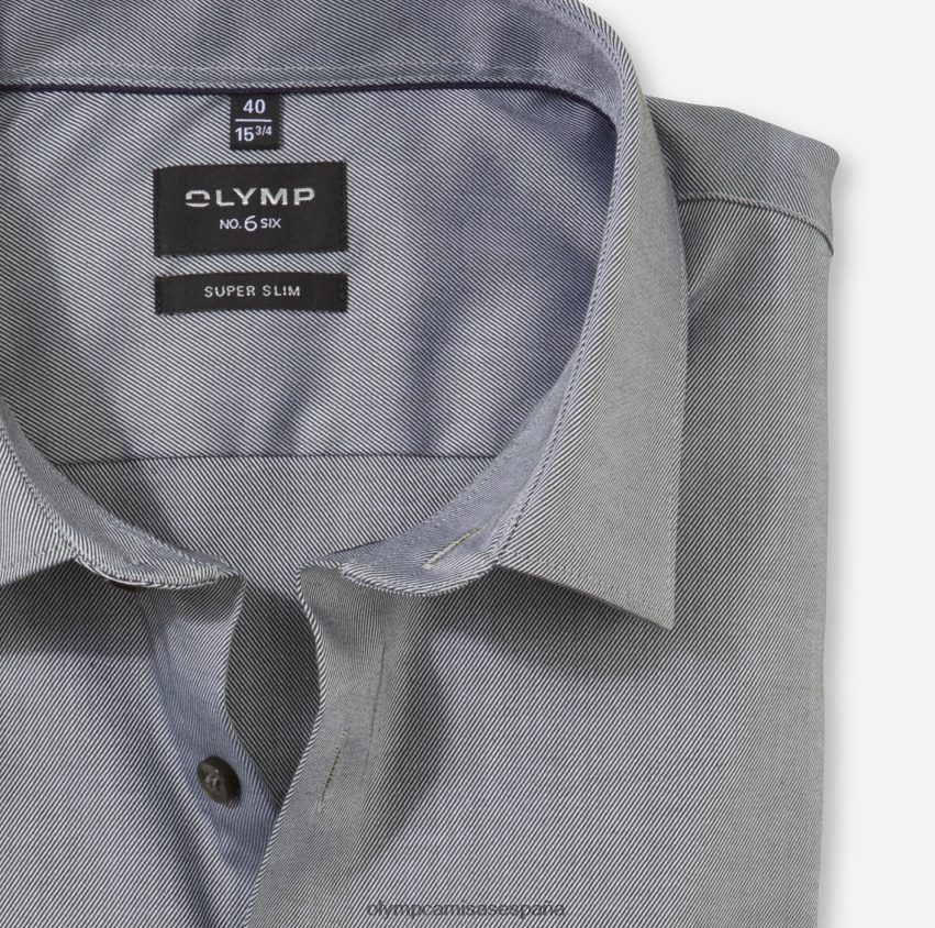 ropa OLYMP No. six super slim, camisa business, urban kent, oliva 8N2F133