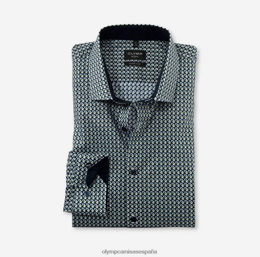 ropa OLYMP No. six super slim, camisa de negocios, kent moderno, lima 8N2F195