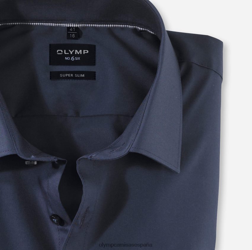 ropa OLYMP No. six super slim, camisa de negocios, urban kent, marine 8N2F280