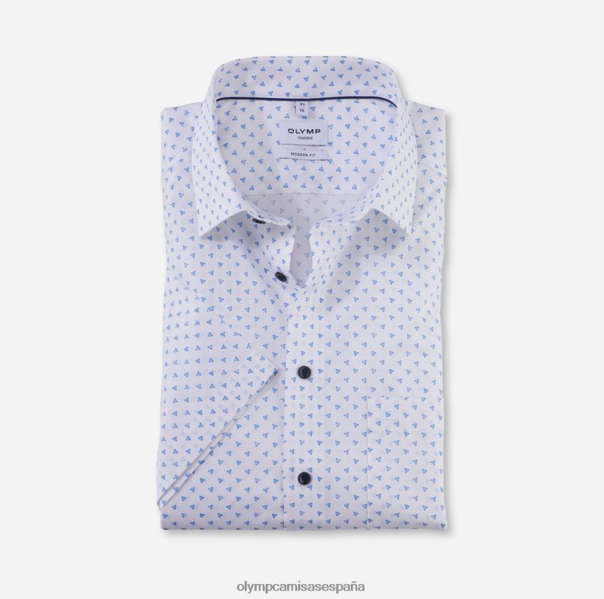 ropa OLYMP tendenz modern fit, camisa business, new kent, azul 8N2F1709
