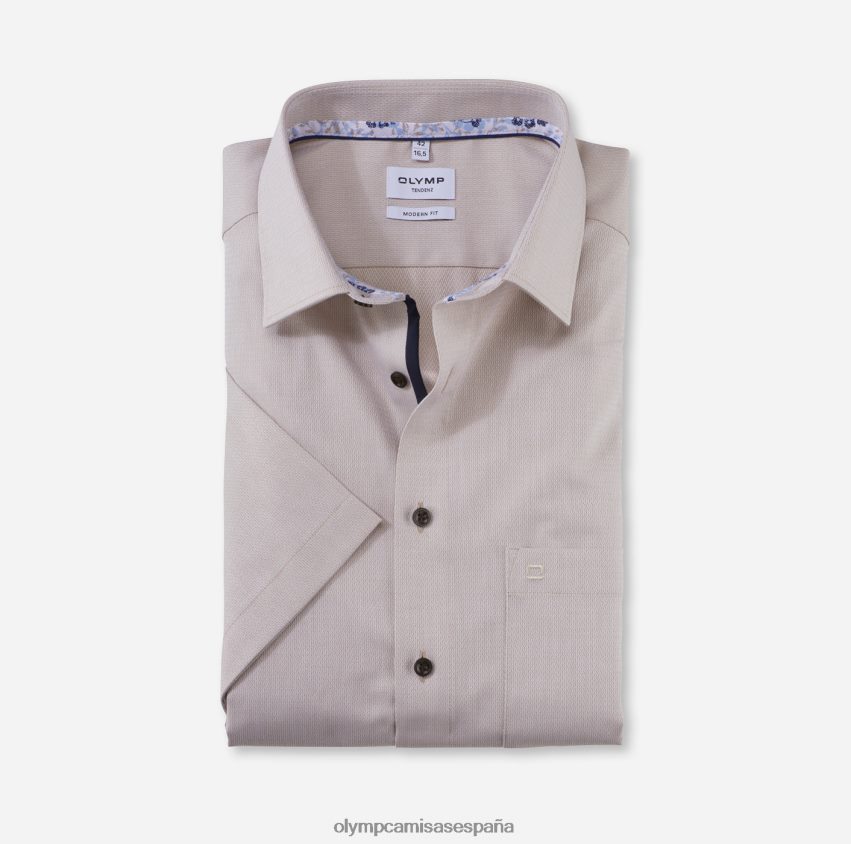 ropa OLYMP tendenz modern fit, camisa business, new kent, natural 8N2F1708