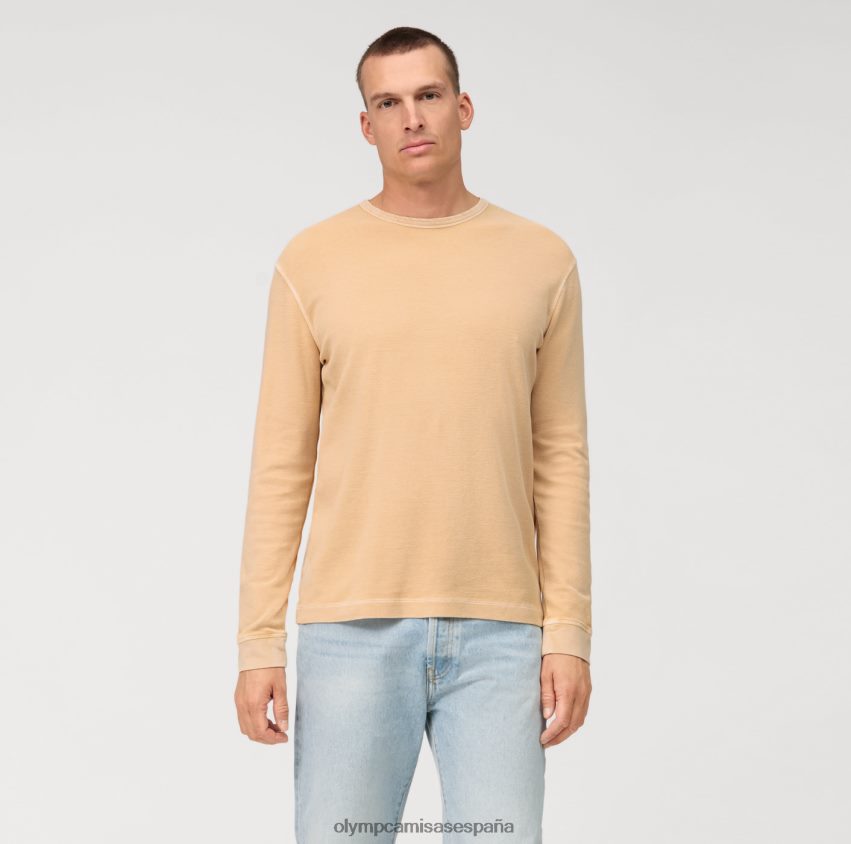 ropa OLYMP camiseta informal de punto de manga larga, natural 8N2F2048