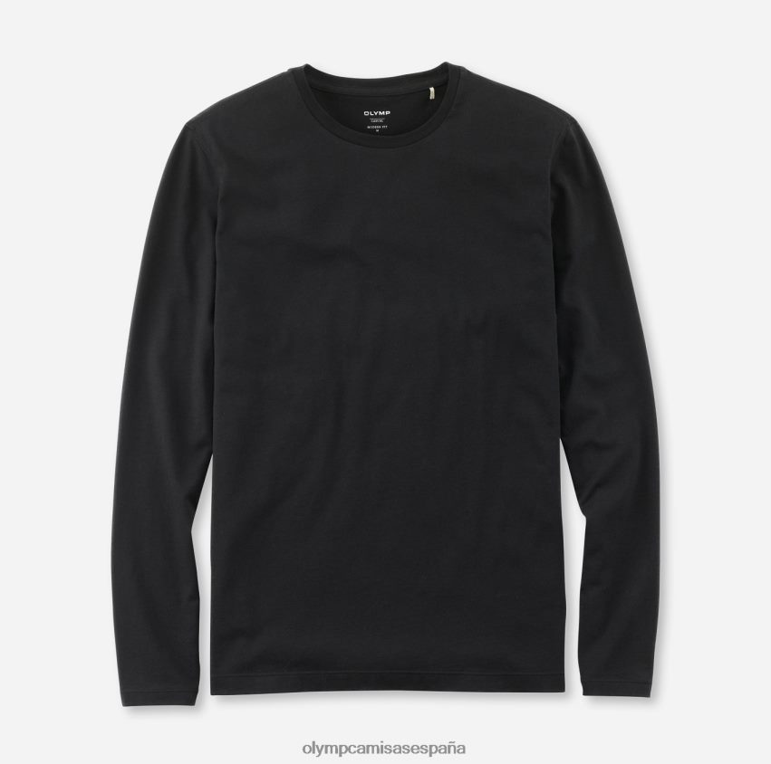 ropa OLYMP corte moderno e informal, camiseta, negro 8N2F2066