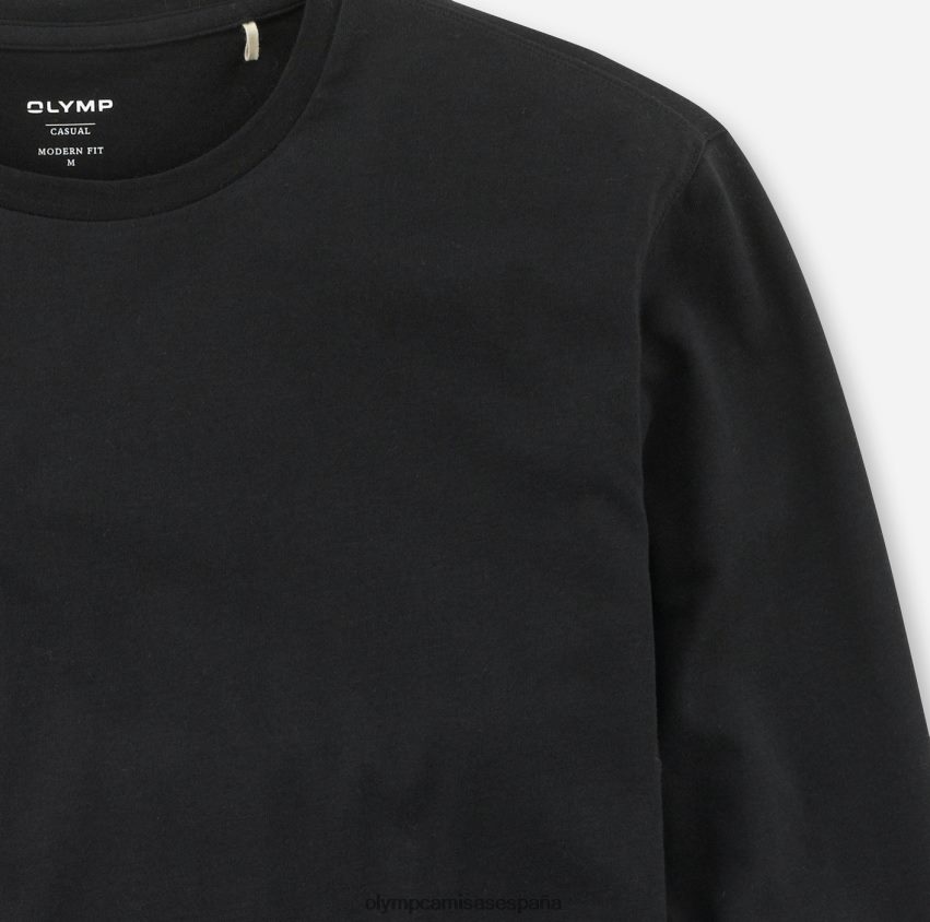 ropa OLYMP corte moderno e informal, camiseta, negro 8N2F2066