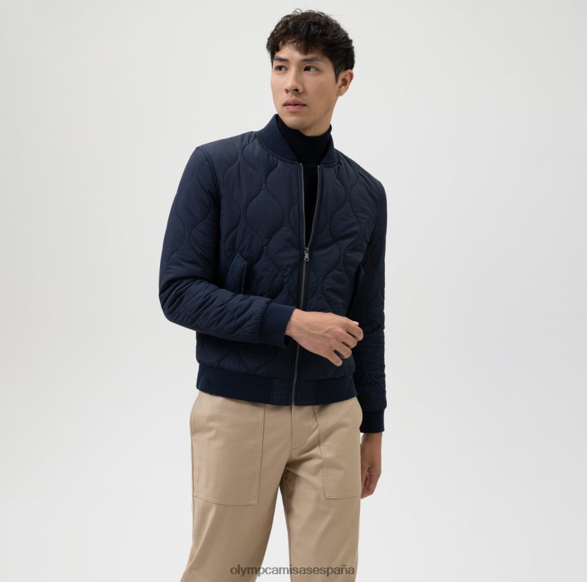 ropa OLYMP nivel cinco sudor body fit, chaqueta, marino 8N2F2190