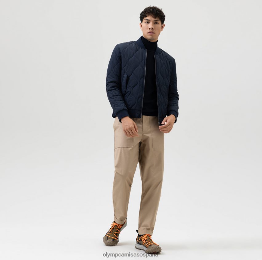 ropa OLYMP nivel cinco sudor body fit, chaqueta, marino 8N2F2190