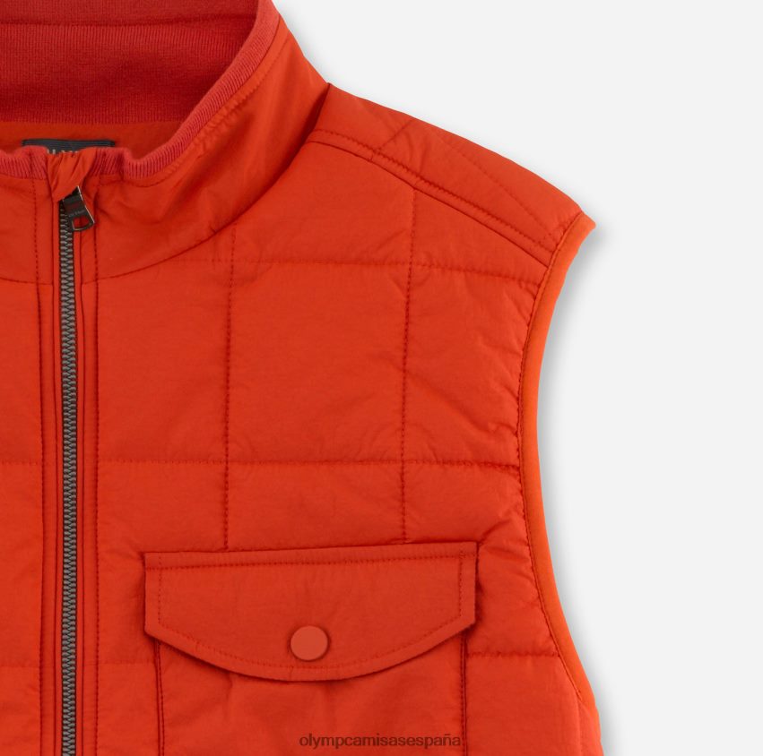 ropa OLYMP sudadera modern fit, chaleco, rojo 8N2F2191