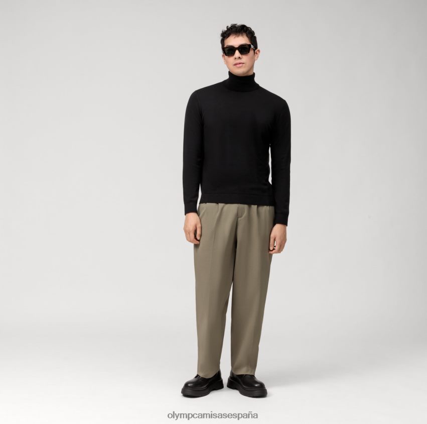 ropa OLYMP Jersey casual de punto, negro. 8N2F1894