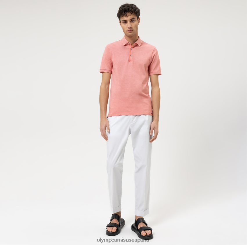 ropa OLYMP ajuste corporal casual nivel cinco, polo, siena 8N2F2073