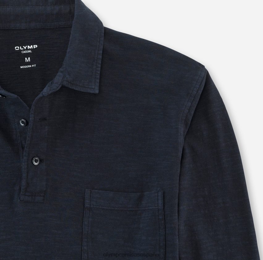 ropa OLYMP ajuste moderno casual, polo, marino 8N2F2122