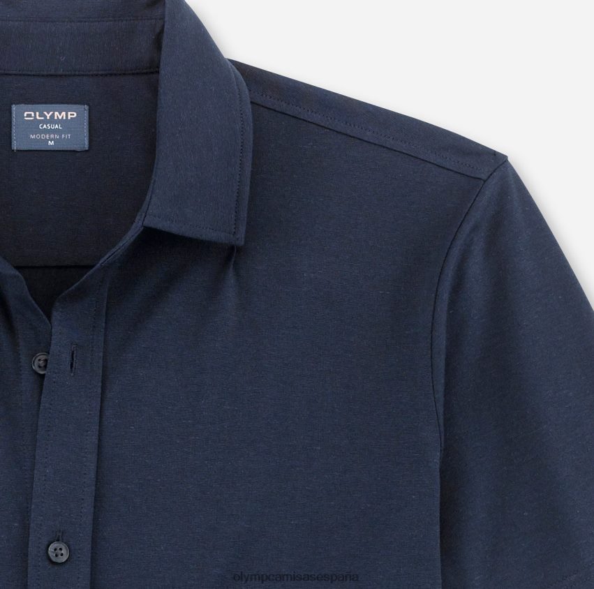 ropa OLYMP ajuste moderno casual, polo, marino 8N2F2134