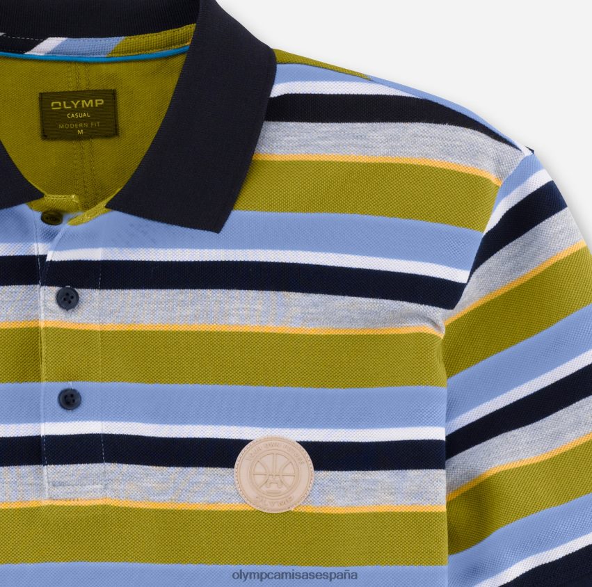 ropa OLYMP ajuste moderno casual, polo, marino 8N2F2175