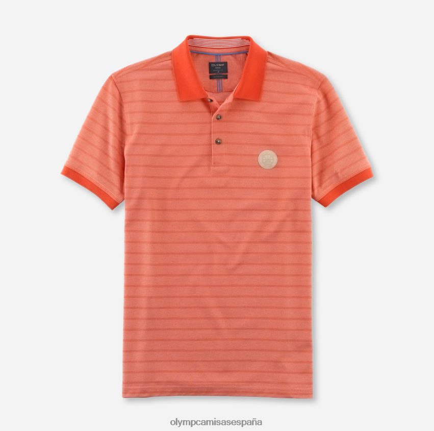 ropa OLYMP ajuste moderno casual, polo, rojo 8N2F2153