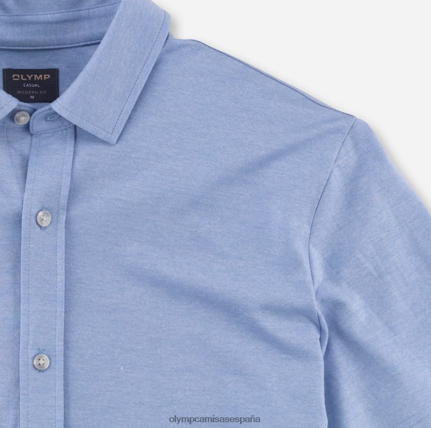 ropa OLYMP corte moderno e informal, polo, azul claro 8N2F2150