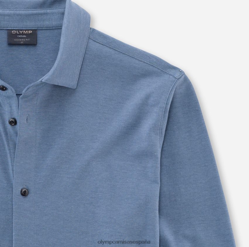 ropa OLYMP corte moderno e informal, polo, azul humo 8N2F2113