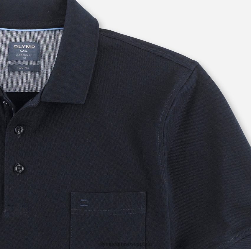 ropa OLYMP corte moderno e informal, polo, azul medianoche 8N2F2167