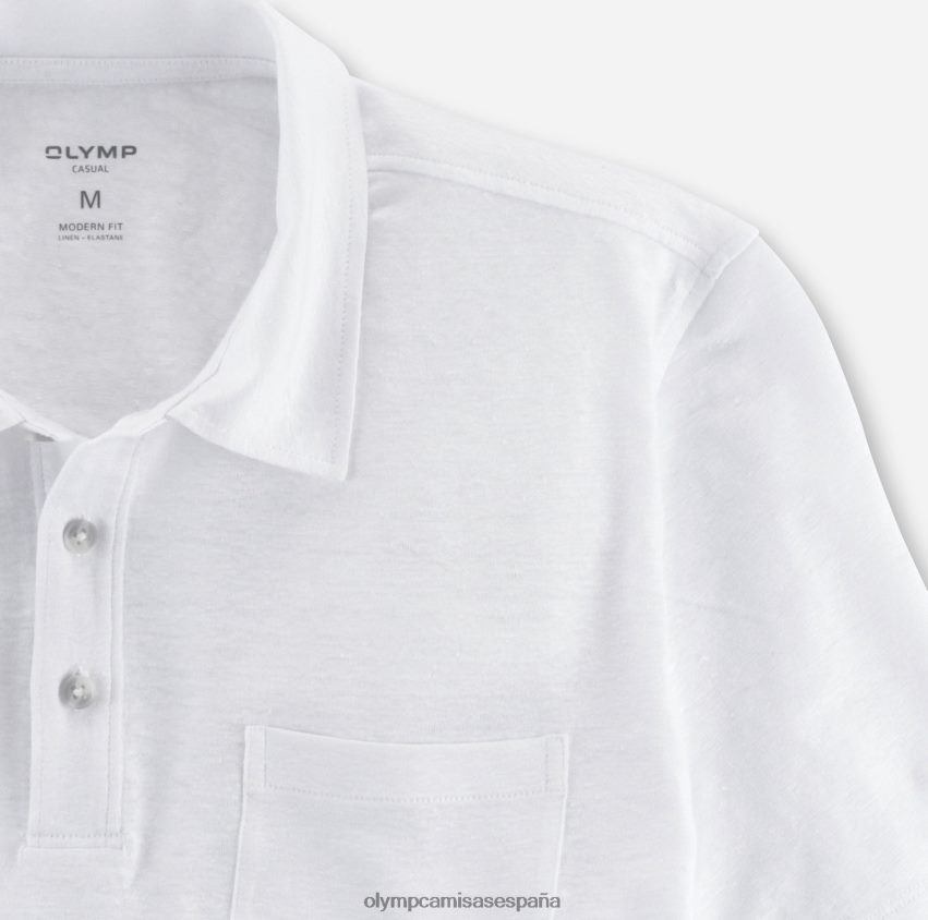 ropa OLYMP corte moderno e informal, polo, blanquecino 8N2F2130