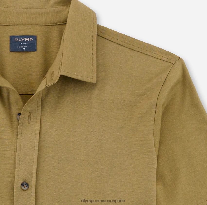 ropa OLYMP corte moderno e informal, polo, caqui 8N2F2112