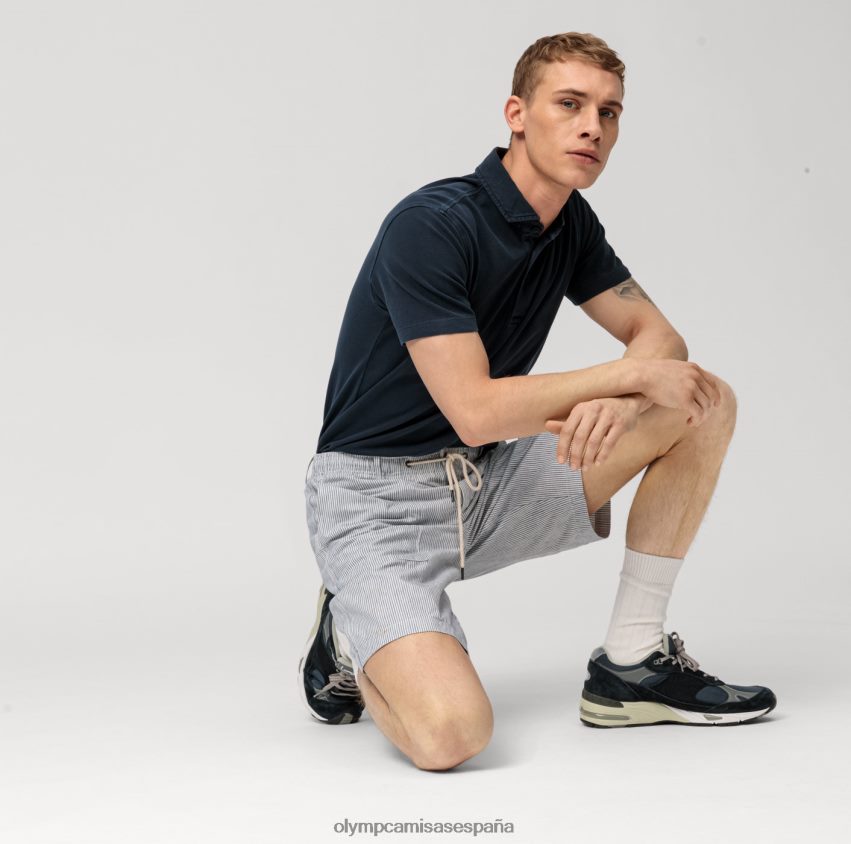 ropa OLYMP nivel cinco casual body fit, polo, marino 8N2F2163