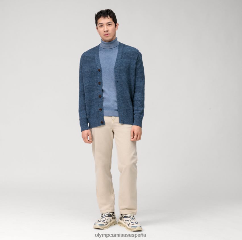 ropa OLYMP cárdigan de punto casual, azul humo 8N2F1934