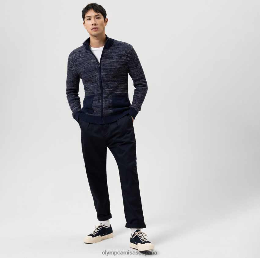 ropa OLYMP prendas de punto modern fit, cárdigan, marino 8N2F1943