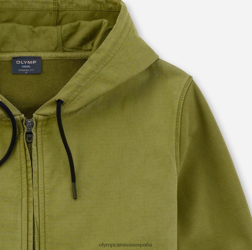 ropa OLYMP sudadera modern fit, sudadera, verde lima 8N2F1946