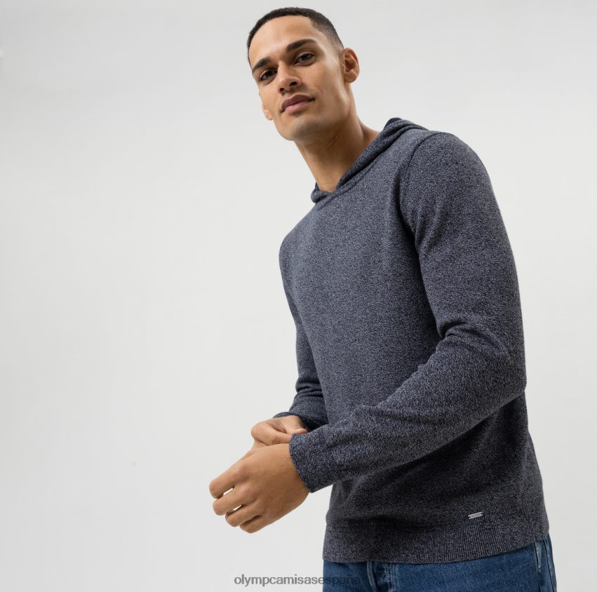 ropa OLYMP Body Fit de punto de nivel cinco, jersey, marino 8N2F1764