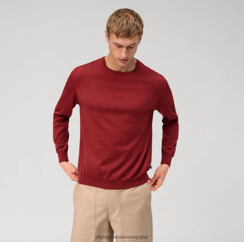 ropa OLYMP jersey de punto casual, barolo 8N2F1773