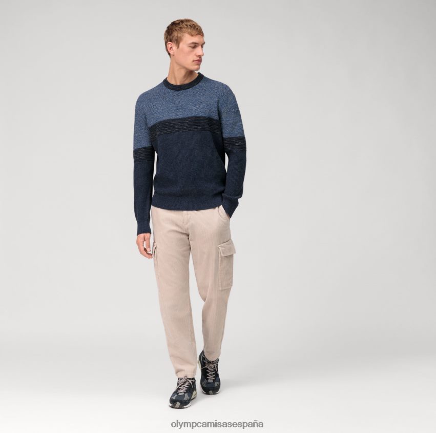 ropa OLYMP jersey de punto casual, marino 8N2F1784