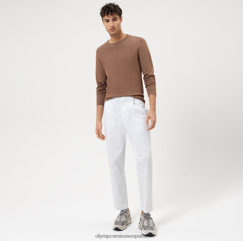 ropa OLYMP jersey de punto casual, marrón 8N2F1777