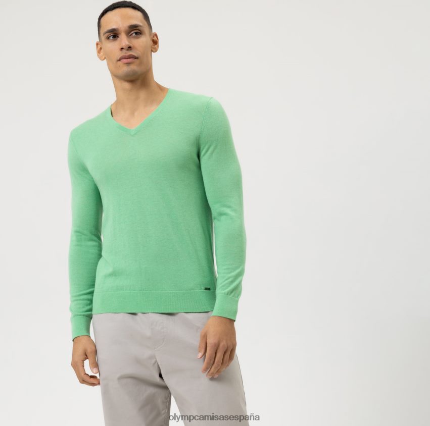ropa OLYMP jersey de punto casual, menta 8N2F1803