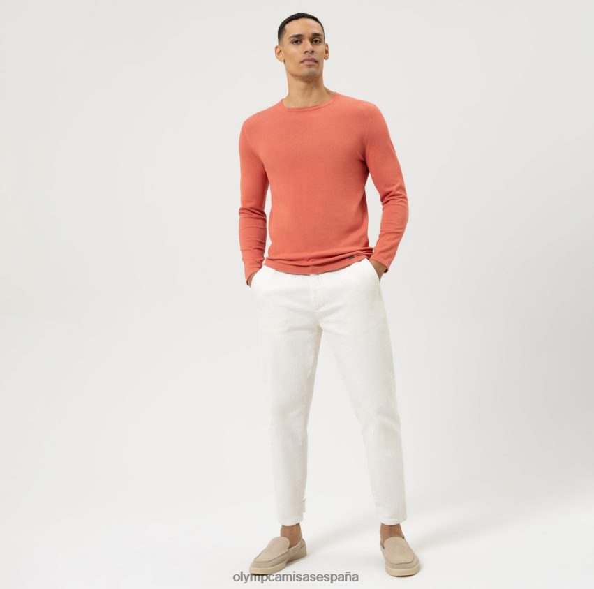 ropa OLYMP jersey de punto casual, rojo 8N2F1835