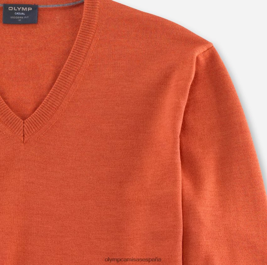ropa OLYMP jersey de punto casual, óxido 8N2F1859