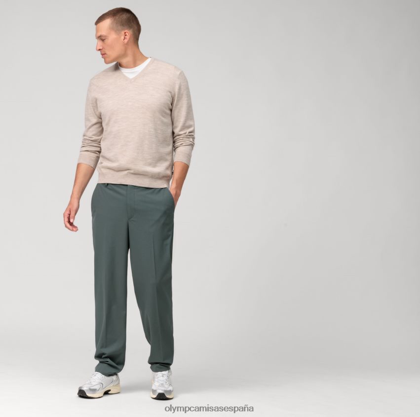 ropa OLYMP jersey de punto informal, beige claro 8N2F1787