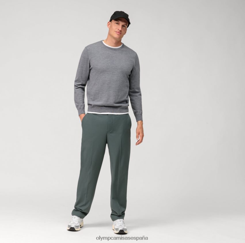 ropa OLYMP jersey de punto informal, gris plateado 8N2F1808