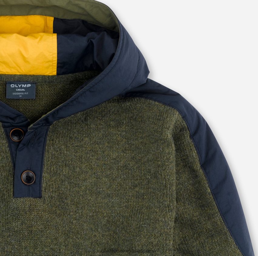 ropa OLYMP prendas de punto modern fit, jersey, oliva 8N2F1854