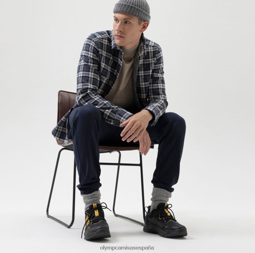 ropa OLYMP sobrecamisa casual elegante nivel cinco, camisa casual, kent, marine 8N2F1954