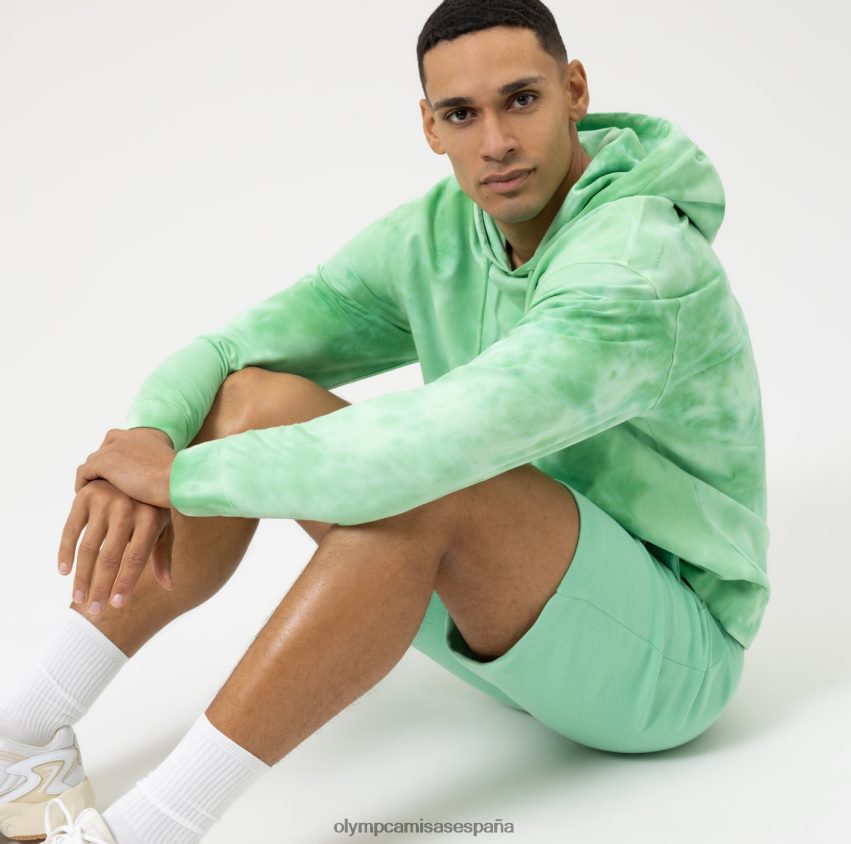 ropa OLYMP body fit de sudor nivel cinco, sudadera, verde claro 8N2F1903